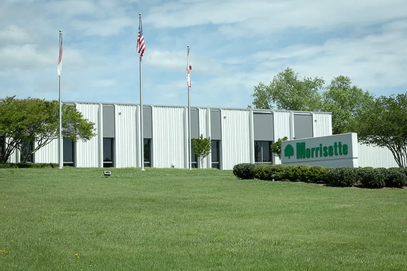Morrisette office upfit exterior in Greensboro NC