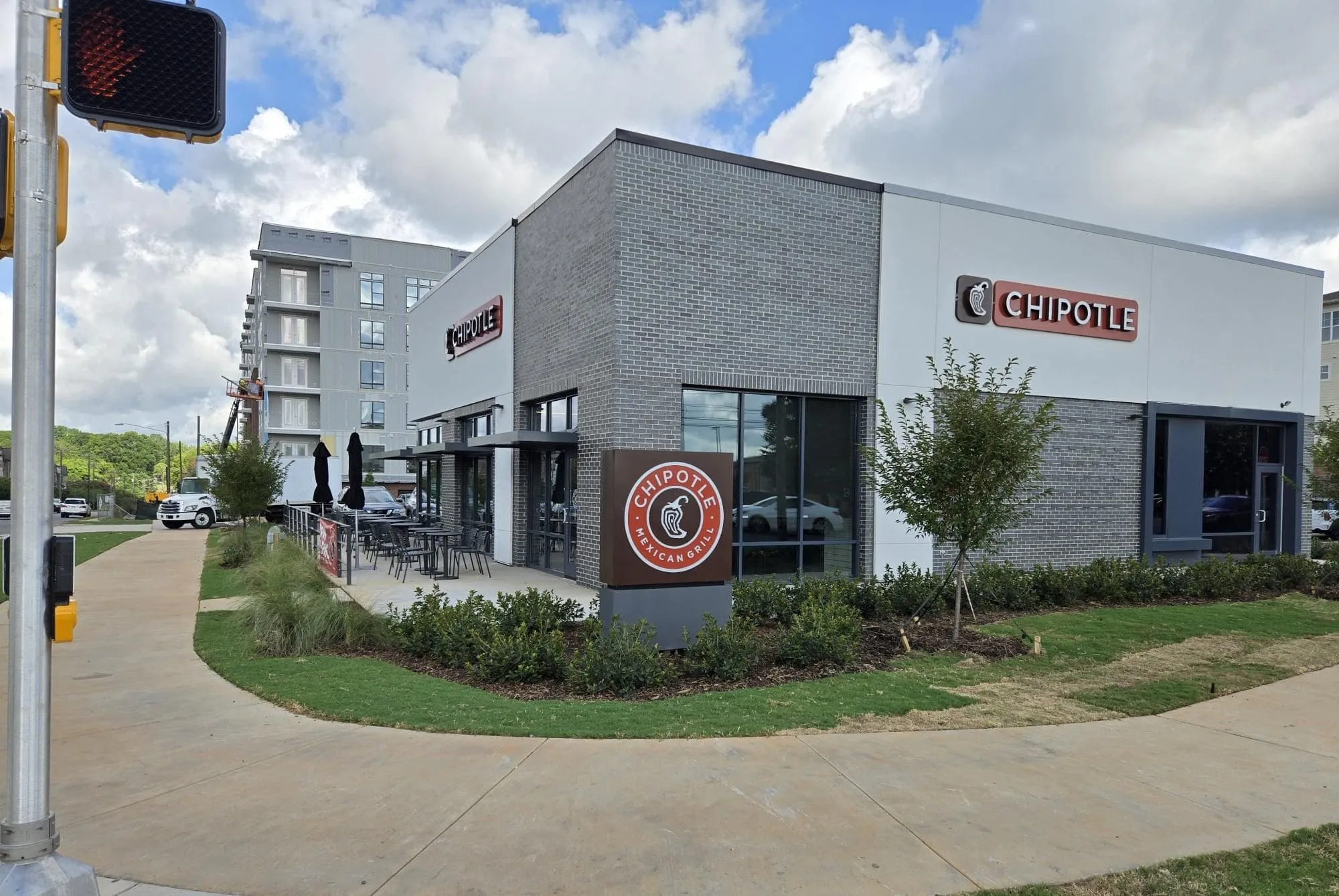 Commercial buildout on Park Road in Greensboro NC